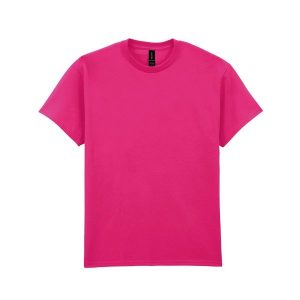 Ultra Bawełniana Koszulka Unisex Dla Dorosłych. Niebieskie bluzki GILDAN, l, bez wzorów, z bawełny, sportowe, bez kołnierzyka, bez ramiączek. Za 38,99 zł.