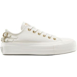 Adidasy Converse Chuck Taylor All Star Lift Platform, Dla obu płci. Białe buty sportowe Converse, bez wzorów, bez zapięcia. Za 490,00 zł.