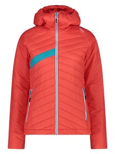 CMP Kurtka pikowana w kolorze czerwonym rozmiar: 40. Czerwone kurtki CMP, s, bez wzorów, z materiału, bez kaptura. Za 213,18 zł.