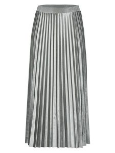 Herrlicher Spódnica w kolorze srebrnym rozmiar: XL. Szare spódnice Herrlicher, na co dzień, xl, bez wzorów, maxi. Za 173,99 zł.