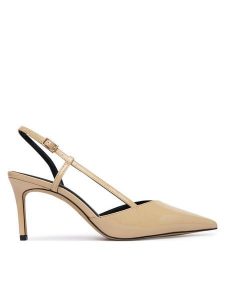 Aldo Szpilki Vivennia 14296260 Beżowy. Brązowe szpilki ALDO, bez wzorów, ze skóry, bez obcasa. Za 359,99 zł.