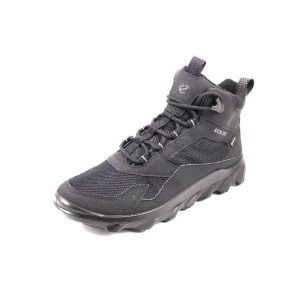 Buty do chodzenia damskie Ecco Mx Mid Gtx. Czarne buty trekkingowe ecco, z gore-texu, za kostkę, bez zapięcia. W wyprzedaży za 689,50 zł.