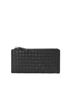 Marc O´Polo Skórzany portfel w kolorze czarnym - 20 x 10 x 2 cm rozmiar: onesize. Czarne portfele bez wzorów, z materiału. Za 281,10 zł.