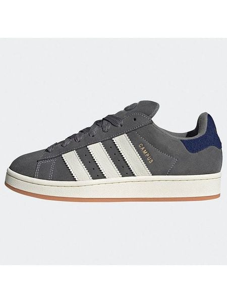 Adidas Skórzane sneakersy "Campus 00s" w kolorze antracytowym rozmiar: 37. Czarne trampki ADIDAS, bez wzorów, bez zapięcia. Za 331,46 zł.
