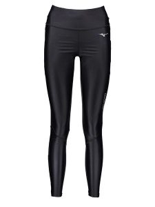 Mizuno Legginsy "BG3000" w kolorze czarnym do biegania rozmiar: M. Czarne legginsy Mizuno, bez wzorów, z materiału. Za 109,78 zł.