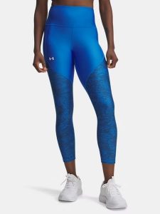 Under Armour Legginsy funkcyjne w kolorze niebieskim rozmiar: M. Niebieskie legginsy Under Armour, bez wzorów, z materiału, z podwyższonym stanem. Za 192,33 zł.