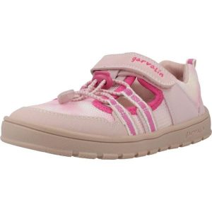 Sandały GARVALIN 252505G Rose. Czerwone buty trekkingowe GARVALIN, z syntetyku, bez zapięcia. Za 239,99 zł.