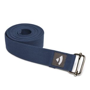 Pasek do jogi Bodhi Asana belt 2,5 m. Niebieskie paski BODHI, bez wzorów, sportowe. Za 39,00 zł.