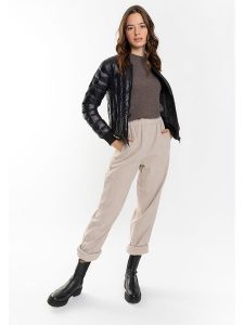 Northwood Kurtka pikowana "Soren" w kolorze czarnym rozmiar: S. Czarne kurtki Northwood, s, bez wzorów, prążkowane, bez kaptura. Za 121,99 zł.