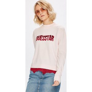 Guess Jeans - Sweter Addy. Swetry klasyczne marki Guess Jeans. W wyprzedaży za 239,90 zł.
