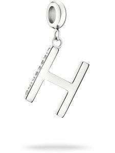 Liebeskind Zawieszka "H" rozmiar: onesize. Szare zawieszki Liebeskind, ze stali. Za 98,45 zł.