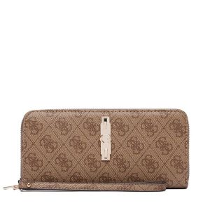 Portfel Guess. Brązowe portfele Guess, z aplikacjami. Za 294,99 zł.