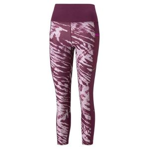 Legginsy Puma Run 5K Graphic Hw 7/8 Tight W 12 Damskie. Fioletowe legginsy Puma, bez wzorów. W wyprzedaży za 219,50 zł.