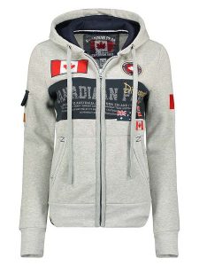 Canadian Peak Bluza "Fipeak" w kolorze szarym rozmiar: XL. Szare bluzy Canadian Peak, xl, bez wzorów, bez kaptura. Za 122,09 zł.
