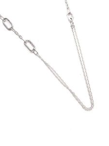Pandora Srebrny naszyjnik - dł. 45 cm rozmiar: onesize. Szare naszyjniki Pandora, srebrne. Za 351,38 zł.