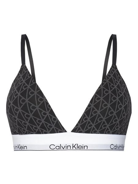 Calvin Klein Underwear Biustonosz braletka LV00QF8498 Czarny. Czarne biustonosze Calvin Klein Underwear, bez wzorów, z bawełny. Za 189,99 zł.