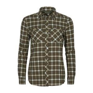 Koszula damska Pinewood Felicia. Zielone koszule PINEWOOD, xl, bez wzorów, bez kołnierzyka, bez ramiączek. Za 229,99 zł.