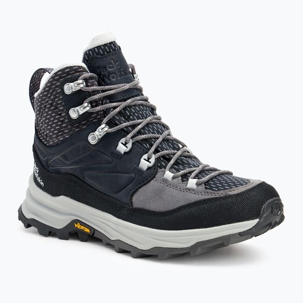 Buty trekkingowe damskie Jack Wolfskin Cyrox Texapore Mid. Szare buty trekkingowe Jack Wolfskin, bez zapięcia. Za 569,99 zł.