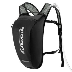 Plecak hydracyjny z bukłakiem 2 l rowerowy biegowy. Czarne plecaki ROCKBROS. Za 174,99 zł.