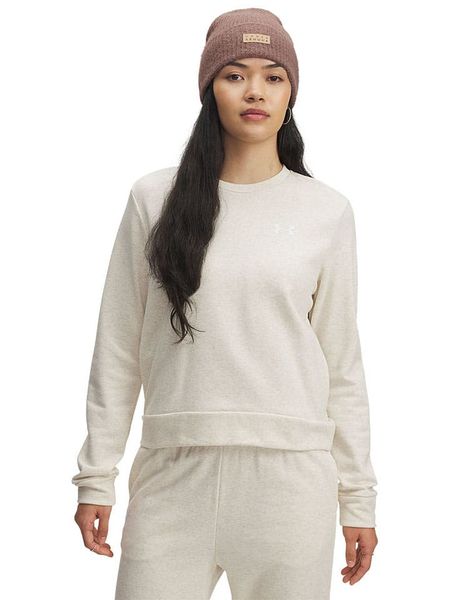 Under Armour Bluza "Rival Terry" w kolorze kremowym rozmiar: S. Białe bluzy Under Armour, s, bez wzorów, bez kaptura. Za 169,95 zł.