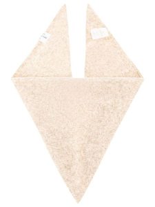 Zwillingsherz Chusta trójkątna "Uni " w kolorze beżowym - 100 x 36 cm rozmiar: onesize. Brązowe apaszki i chusty Zwillingsherz, bez wzorów, z materiału. Za 69,95 zł.