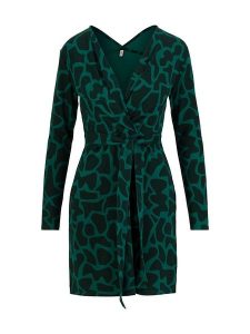 Blutsgeschwister Sukienka w kolorze zielonym rozmiar: L. Zielone sukienki Blutsgeschwister, l, bez wzorów, z tkaniny, bez kołnierzyka, bez ramiączek, mini. Za 149,95 zł.