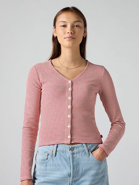 Levi's Kardigan w kolorze różowo-białym rozmiar: S. Białe kardigany Levi's®. Za 85,19 zł.