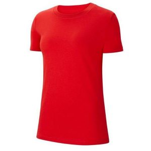 Koszulka Park 20 Dla Kobiet. Czerwone bluzki Nike, bez wzorów, sportowe, bez kołnierzyka, bez ramiączek. Za 131,99 zł.