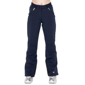 Spodnie damskie Fila Saku. Niebieskie spodnie sportowe Fila, l, bez wzorów, z elastanu. Za 361,00 zł.