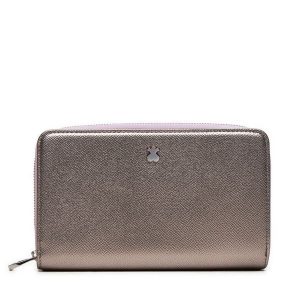 Portfel TOUS. Szare portfele Tous, bez wzorów. Za 349,99 zł.