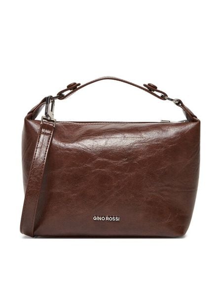Gino Rossi Torebka C-GALIJA-RX8320 Brązowy. Brązowe torebki klasyczne Gino Rossi, bez wzorów, z materiału, bez dodatków. Za 249,99 zł.
