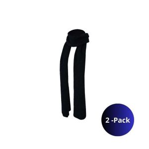 Chusta narciarska damska - prążkowana - jeden rozmiar - 2 sztuki. Niebieskie apaszki i chusty HEAT KEEPER, bez wzorów, z poliakrylu, eleganckie. W wyprzedaży za 220,75 zł.