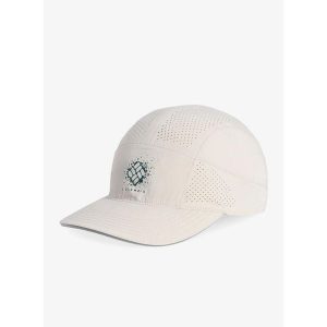 Czapka z daszkiem Columbia Speed Trail Ball Cap - dark stone/gem splatter. Brązowe czapki Columbia, bez wzorów, sportowe. Za 137,49 zł.