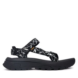 Sandały Teva. Czarne buty trekkingowe Teva, bez wzorów, bez obcasa, bez zapięcia. Za 379,99 zł.