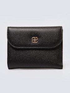 BIG STAR Portfel w kolorze czarnym - 12 x 10 cm rozmiar: onesize. Czarne portfele Big Star, bez wzorów, z materiału. Za 79,99 zł.