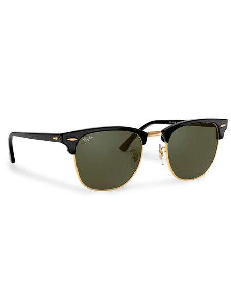 Ray-Ban Okulary przeciwsłoneczne Clubmaster 0RB3016 W0365 Czarny. Czarne okulary przeciwsłoneczne Ray-Ban. Za 584,64 zł.