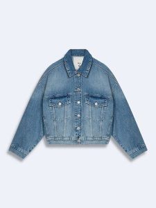 LTB Kurtka dżinsowa "Celia" w kolorze niebieskim rozmiar: XL. Niebieskie kurtki LTB, xl, z aplikacjami, z bawełny, bez kaptura. Za 195,99 zł.