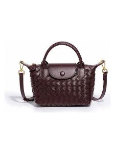 SUVRAI Torebka w kolorze brązowym - 23 x 16 x 15 cm rozmiar: onesize. Brązowe torebki klasyczne SUVRAI, bez wzorów, z materiału, przez ramię, bez dodatków. Za 121,99 zł.