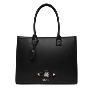 Torebka Nine West. Czarne torebki klasyczne Nine West, bez wzorów, bez dodatków. Za 329,99 zł.