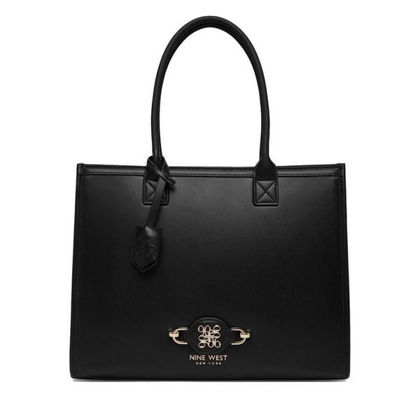 Torebka Nine West. Czarne torebki klasyczne Nine West, bez wzorów, bez dodatków. Za 329,99 zł.