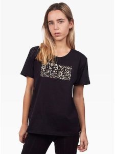 Pepe Jeans Koszulka w kolorze czarnym rozmiar: S. Czarne bluzki Pepe Jeans, s, bez wzorów, z bawełny, bez kołnierzyka, bez ramiączek. Za 87,81 zł.