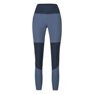 Damskie legginsy Hannah Elisa Pro. Niebieskie legginsy Hannah, bez wzorów, z materiału. Za 399,95 zł.