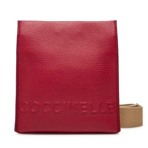 Torebka Coccinelle. Czerwone torebki klasyczne Coccinelle, bez wzorów, bez dodatków. Za 659,99 zł.