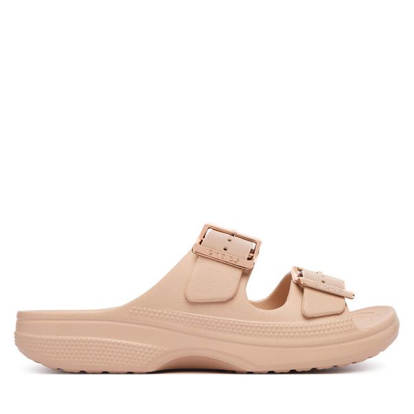 Klapki Crocs. Czerwone klapki Crocs, bez wzorów, bez obcasa. Za 169,99 zł.