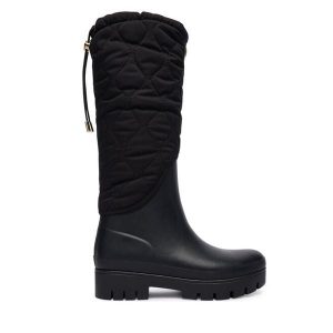 Kalosze Barbour. Czarne kalosze Barbour, bez wzorów. Za 479,99 zł.