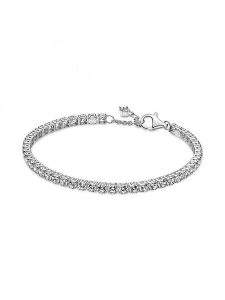 Pandora Srebrna bransoletka rozmiar: 16 cm. Szare bransoletki Pandora, srebrne. Za 391,84 zł.