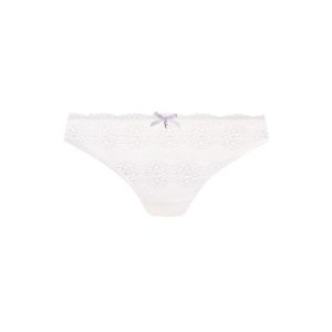 Stringi damskie Freya Brésilien Posie. Białe stringi Freya, bez wzorów, z dzianiny. Za 150,00 zł.