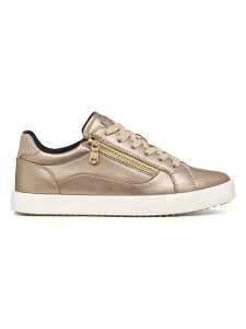 Geox Sneakersy "Blomiee" w kolorze złotym rozmiar: 38. Żółte trampki Geox, bez wzorów, za kostkę, bez zapięcia. Za 304,95 zł.