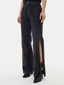 Karl Lagerfeld Jeans Jeansy B1W10072 Czarny Wide Leg. Czarne jeansy Karl Lagerfeld Jeans, bez wzorów, z bawełny. Za 569,99 zł.