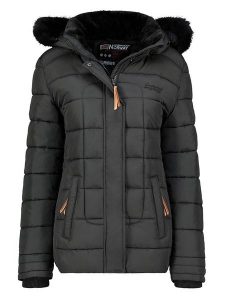 Geographical Norway Kurtka pikowana w kolorze czarnym rozmiar: M. Czarne kurtki Geographical Norway, m, bez wzorów, bez kaptura. Za 281,10 zł.